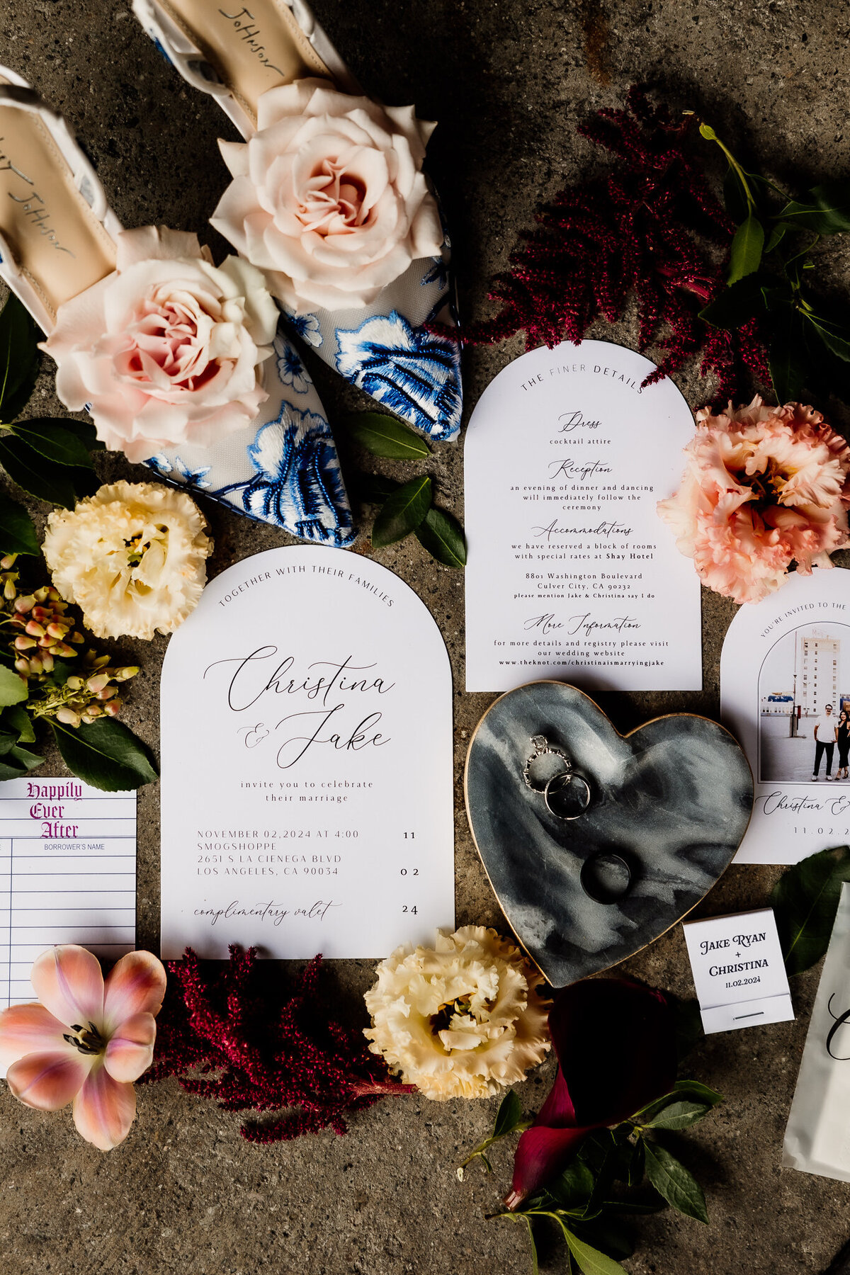 Archer Inspired Photography - Chirstina and Jake Wedding - Smog Shoppe Los Angeles - Details-35