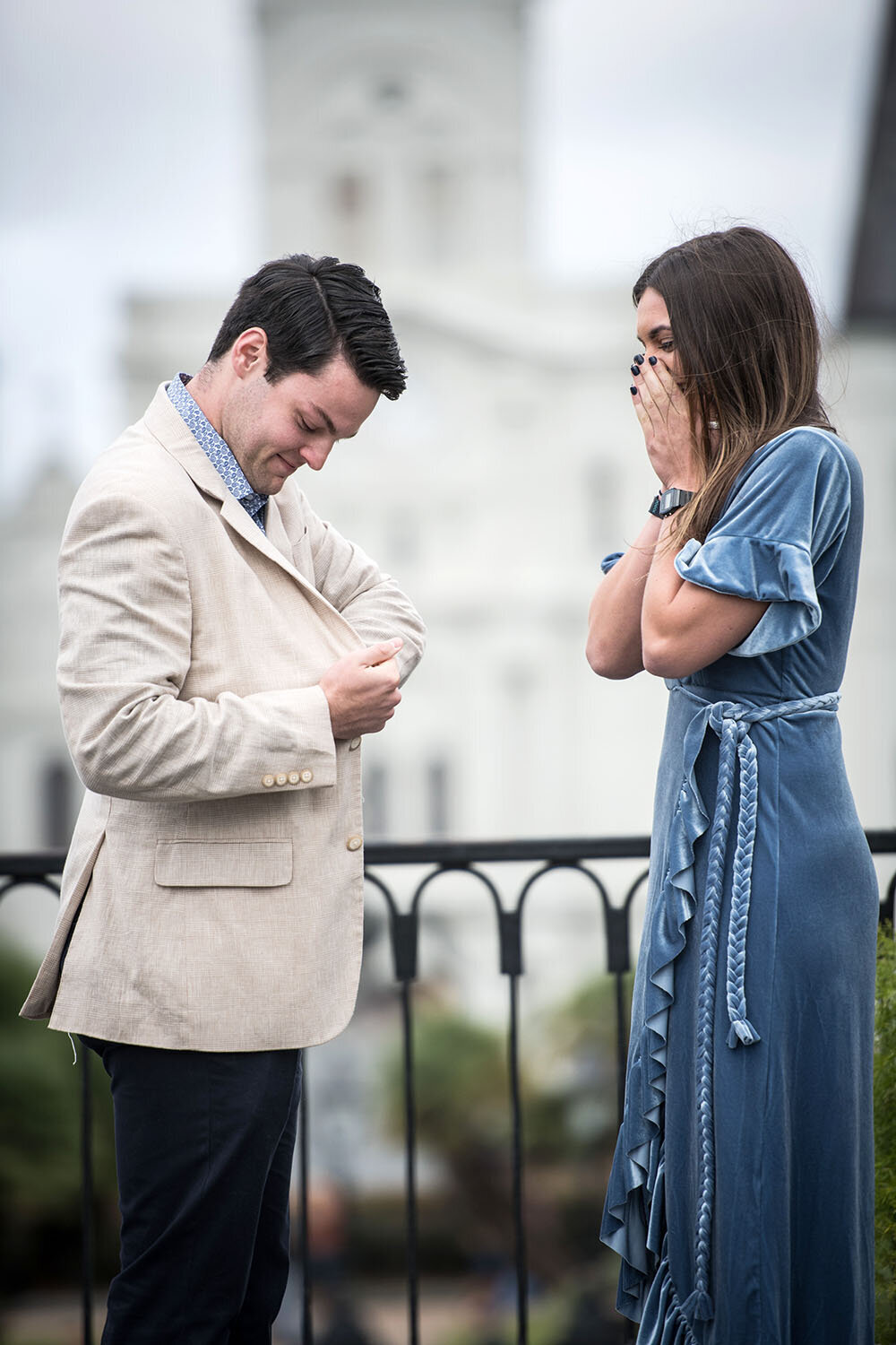 New Orleans Marriage Proposal in the French Quarter