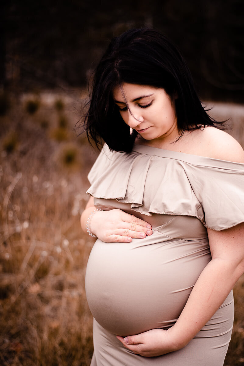 Portrait of pregnant mother for Toronto maternity photos