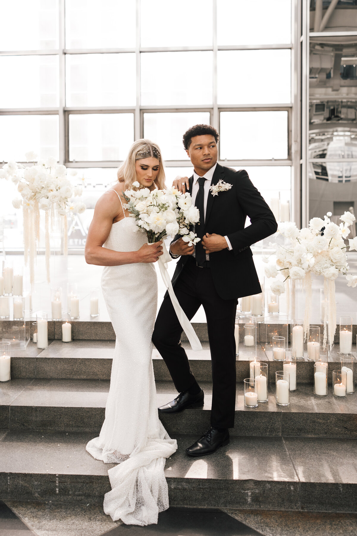 Monochromatic-Luxury-Wedding-Photography-Wintergarden-Pittsburgh-8329