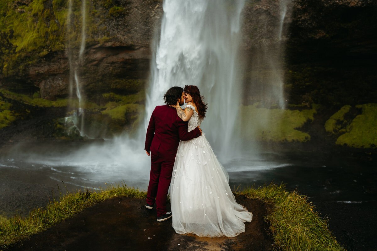 Seljalandsfoss Iceland Elopement Photographer