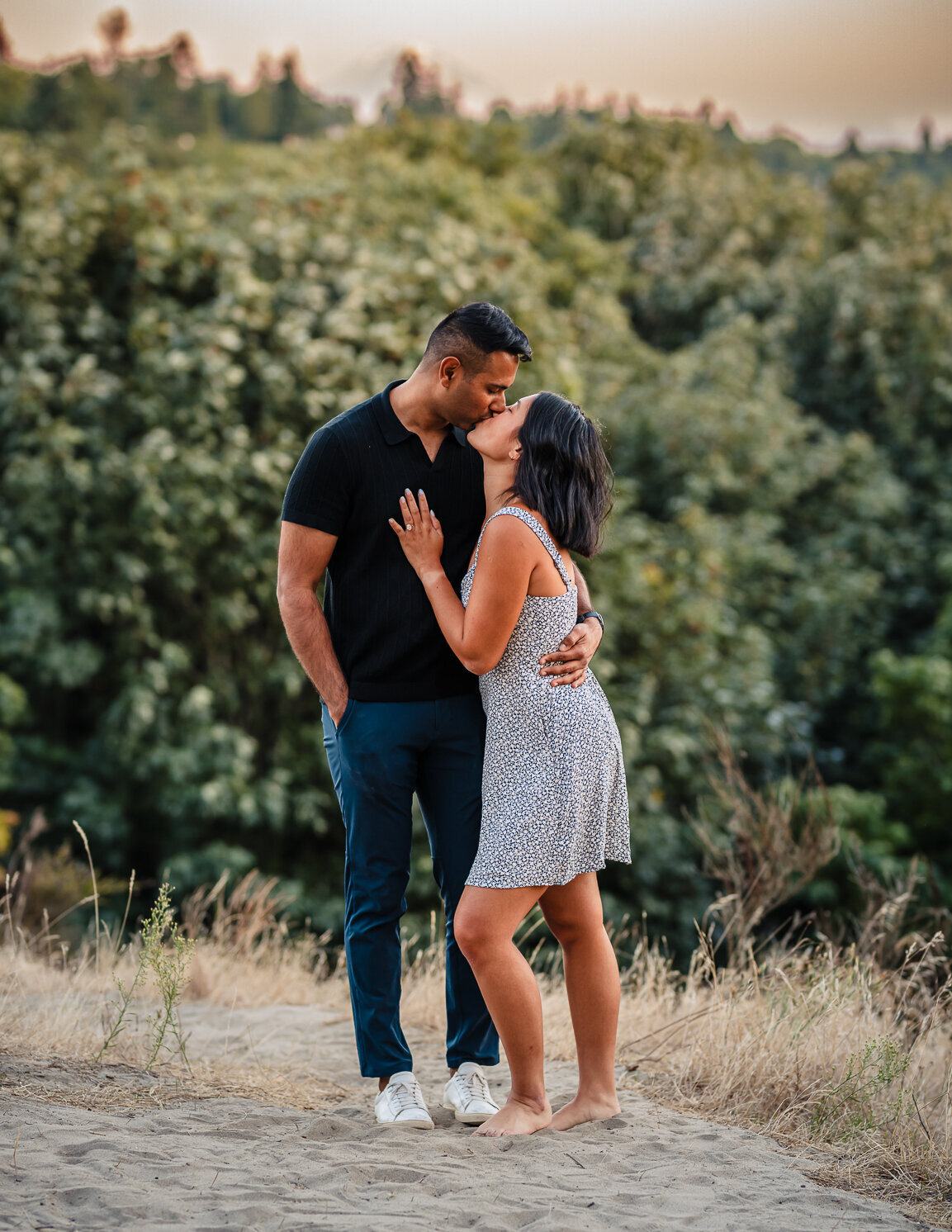 Surprise proposal in Seattle