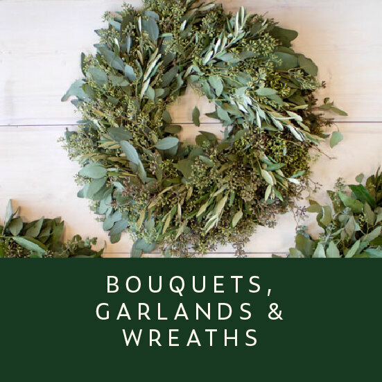Greenery-Bouquets-Garlands-Wreaths