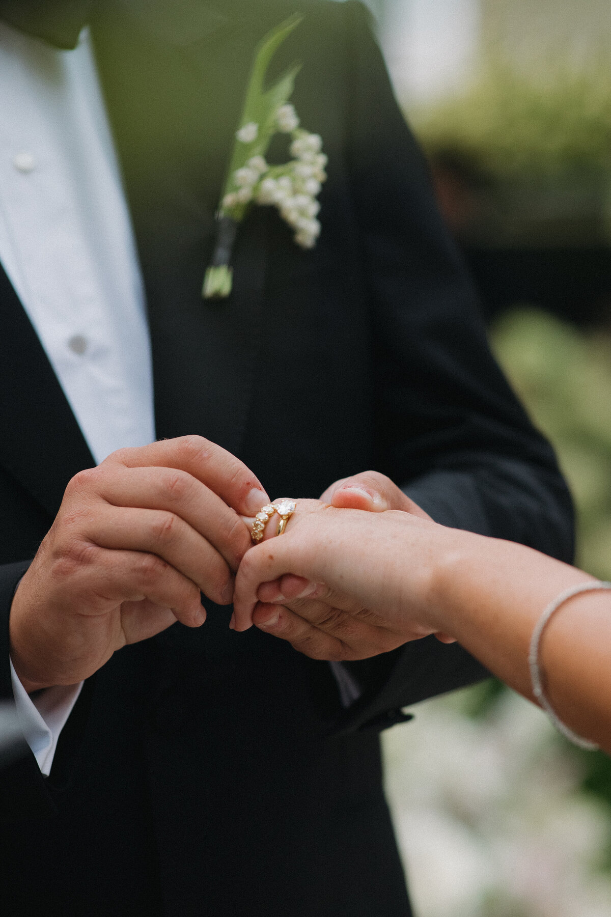 Film photography captures editorial ceremony moments at Old Post Office Chicago with Lauren Alatriste's fashion forward approach, showcasing architectural grandeur while maintaining sophisticated magazine-worthy imagery and authentic wedding emotion.