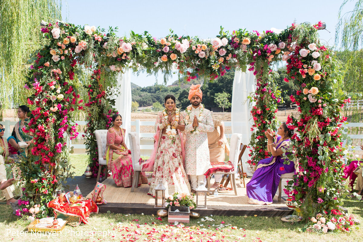 Wedding at Saddlerock Ranch, Malibu