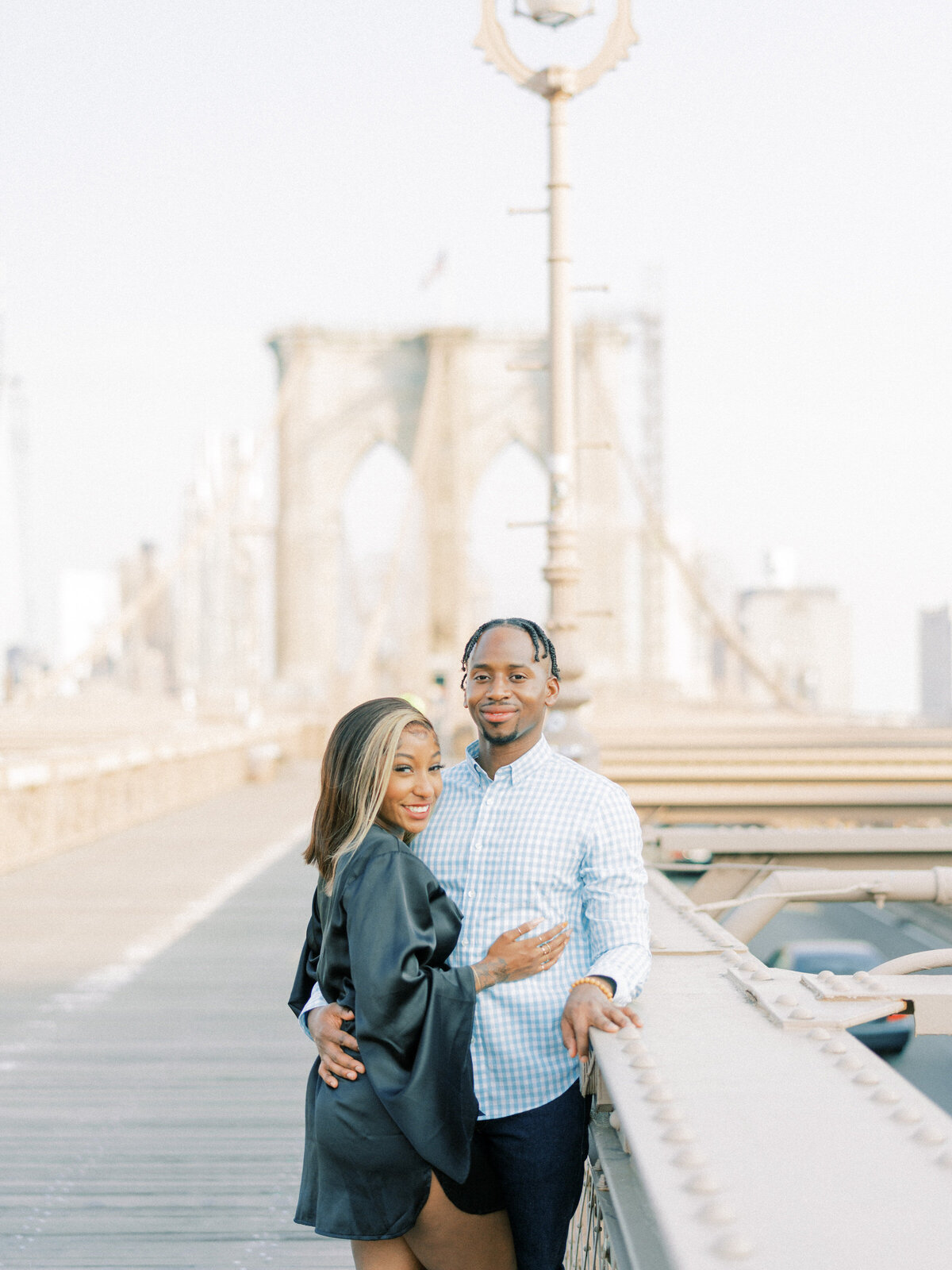 Brooklyn Bridge and DUMBO Sunrise, Engagement Session | Amarachi Ikeji Photography 32
