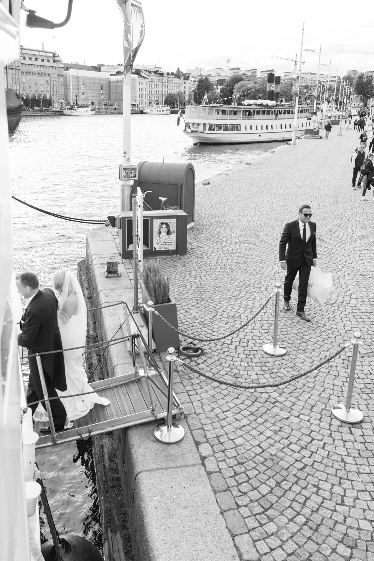 Destination Wedding Photographer in Stockholm Anna Lundgren Wedding at Hedvig Eleonora Church, Hotel Diplomat and M:S Blue Charm in Östermalm Stockholm Sweden46