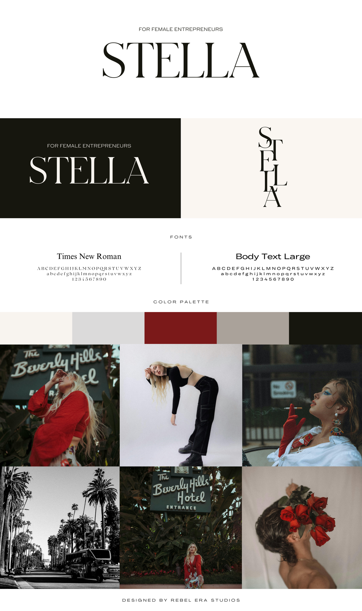 Scarlet  Brand Board