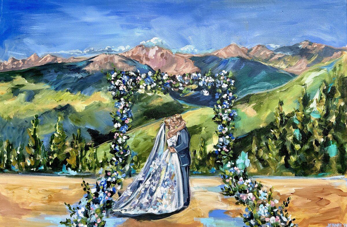 Vail-Live-Wedding-Painting