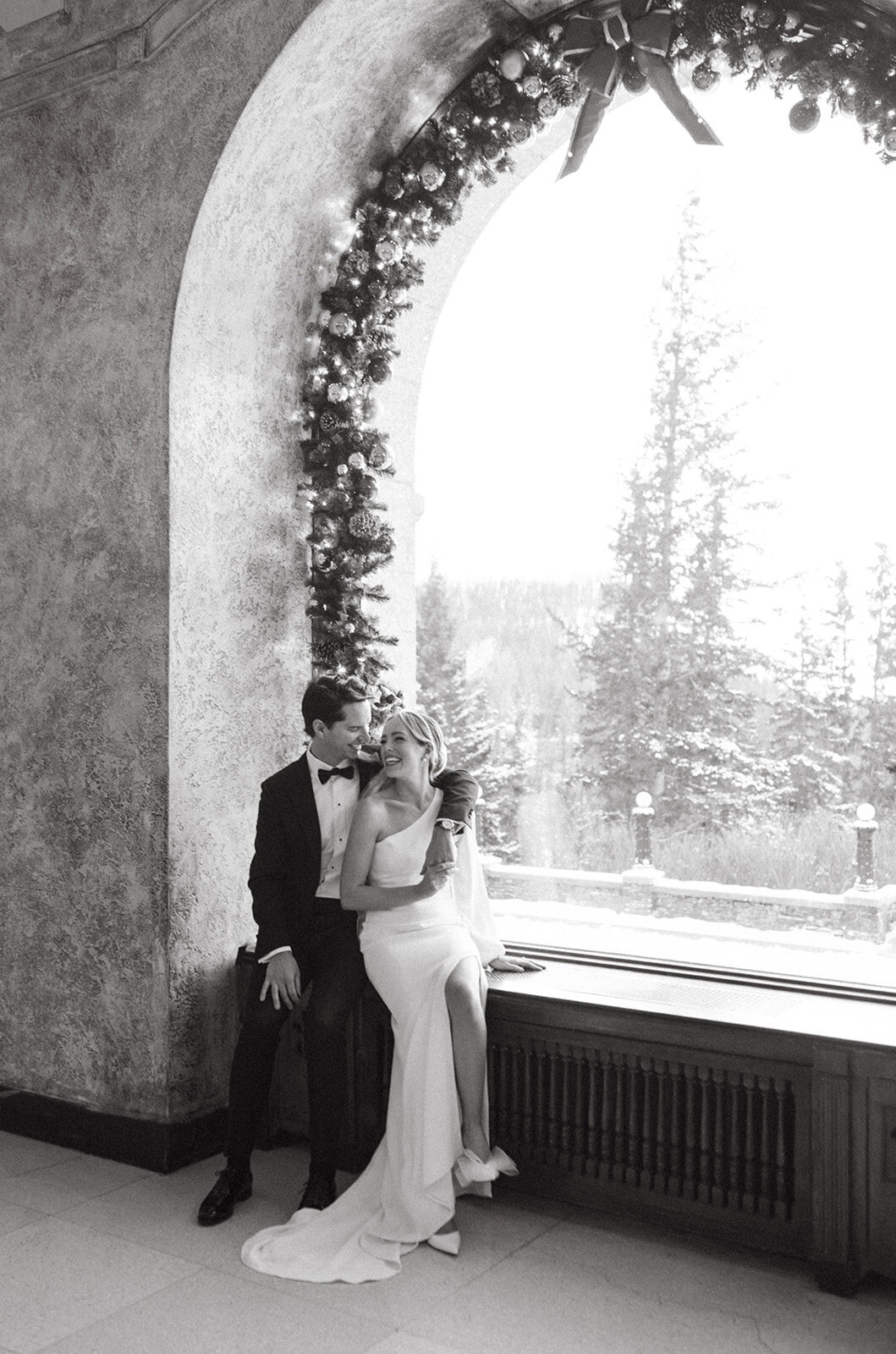 banff-wedding-planners-melissa-dawn-event-designs-bride-groom-window