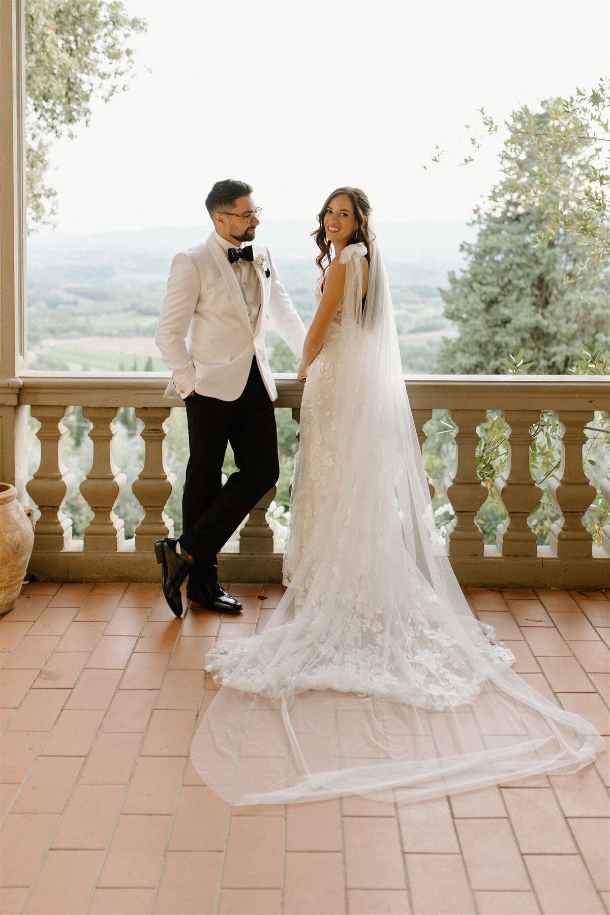 Villa Belvedere Tuscany Wedding 0768