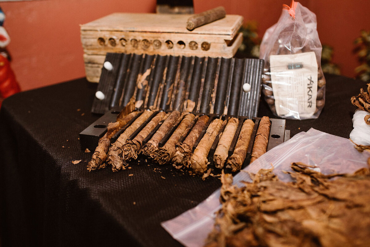 30 - Orlo House Ballroom Wedding Cigar Station - Tampa Bay Wedding Planner