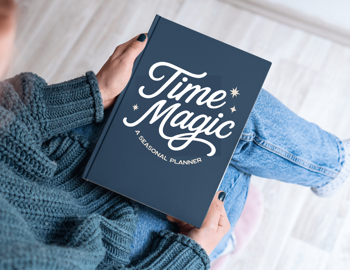 A Seasonal Planner for ambitious moms and neurospicy entrepreneurs. ADHD friendly planner.