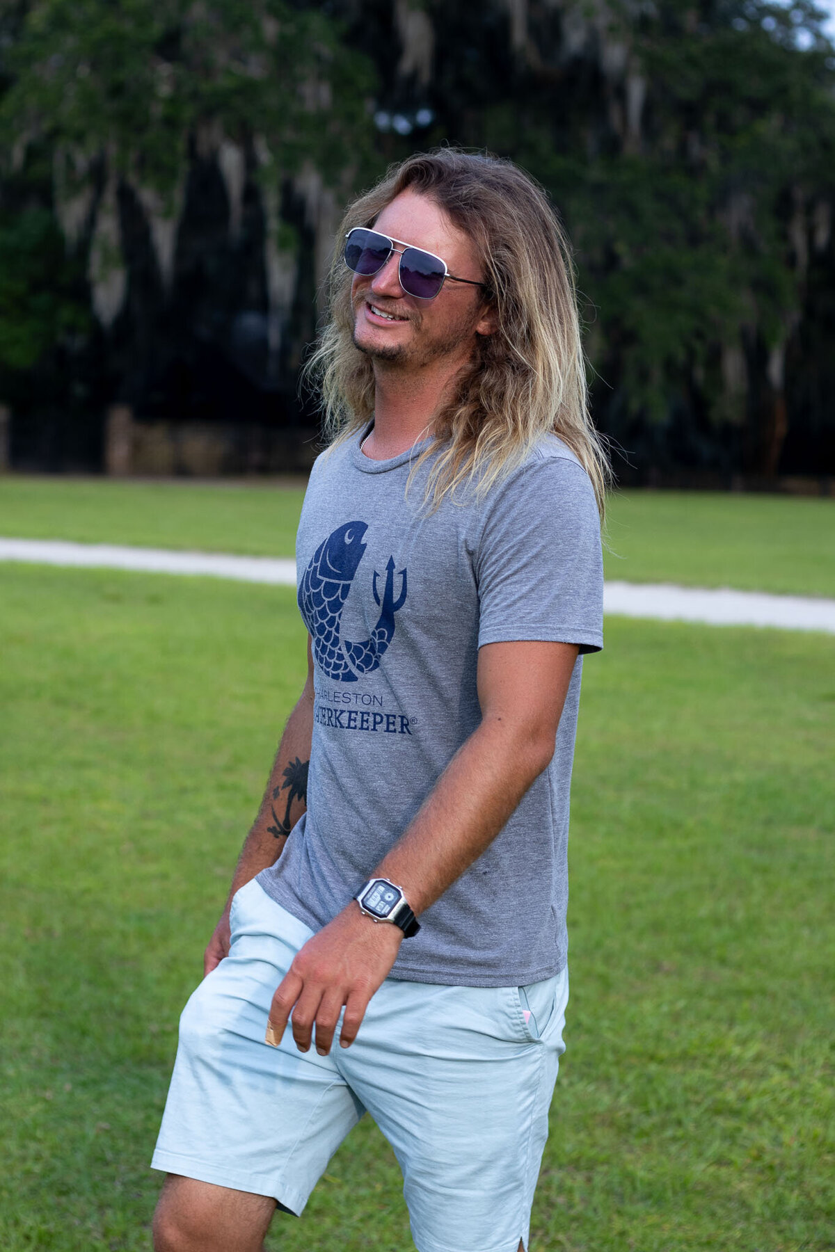 Andre Brierre Jr., a former Marine turned fishing charter Captain, is boyfriend to Jaye Everly a popular YouTuber and lifestyle photographer in Charleston, SC