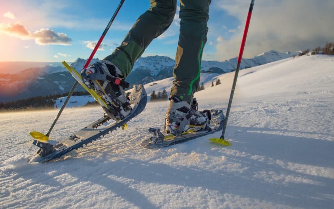 Snow ski mountain