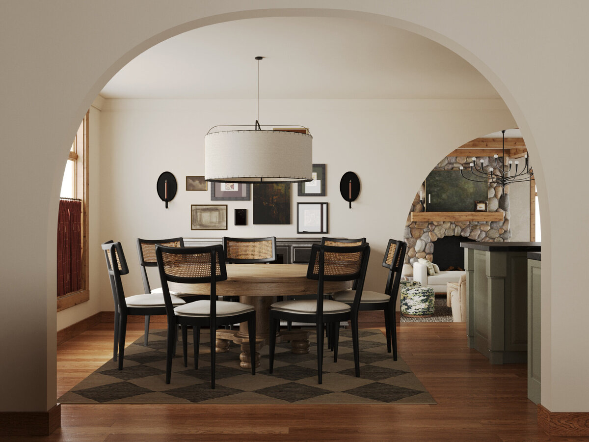 dining room rendering