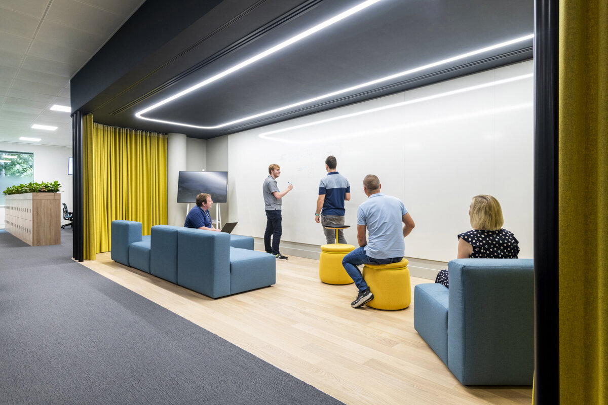 “Our workplace interior photos consistently deliver three elements, intention – a clean and precise composition, focus – drawing attention to the design, and strategy – considered camera placement showing exactly how the design connects space and people.”