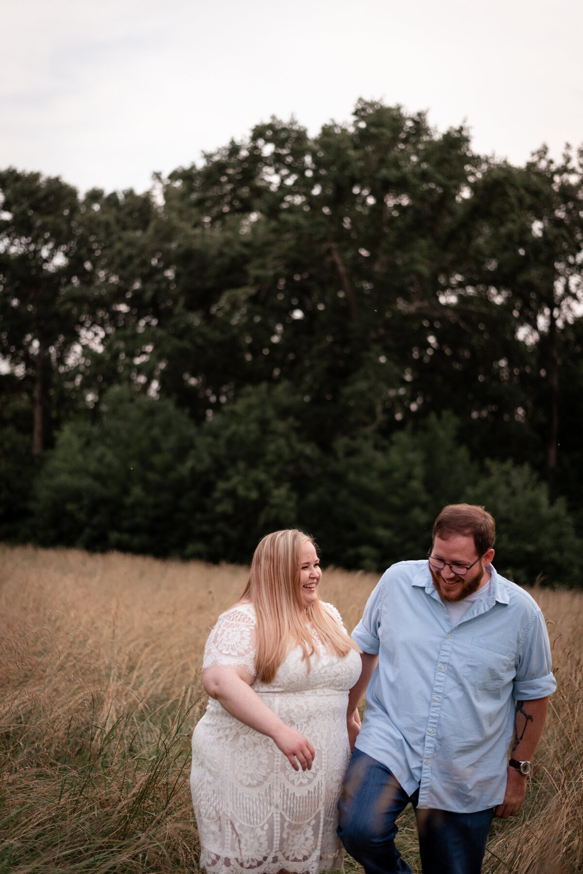 ouabache state park in bluffton indiana engagement photographer