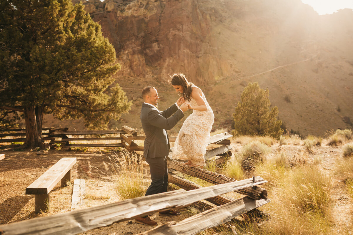 Smith Rock State Park Elopement