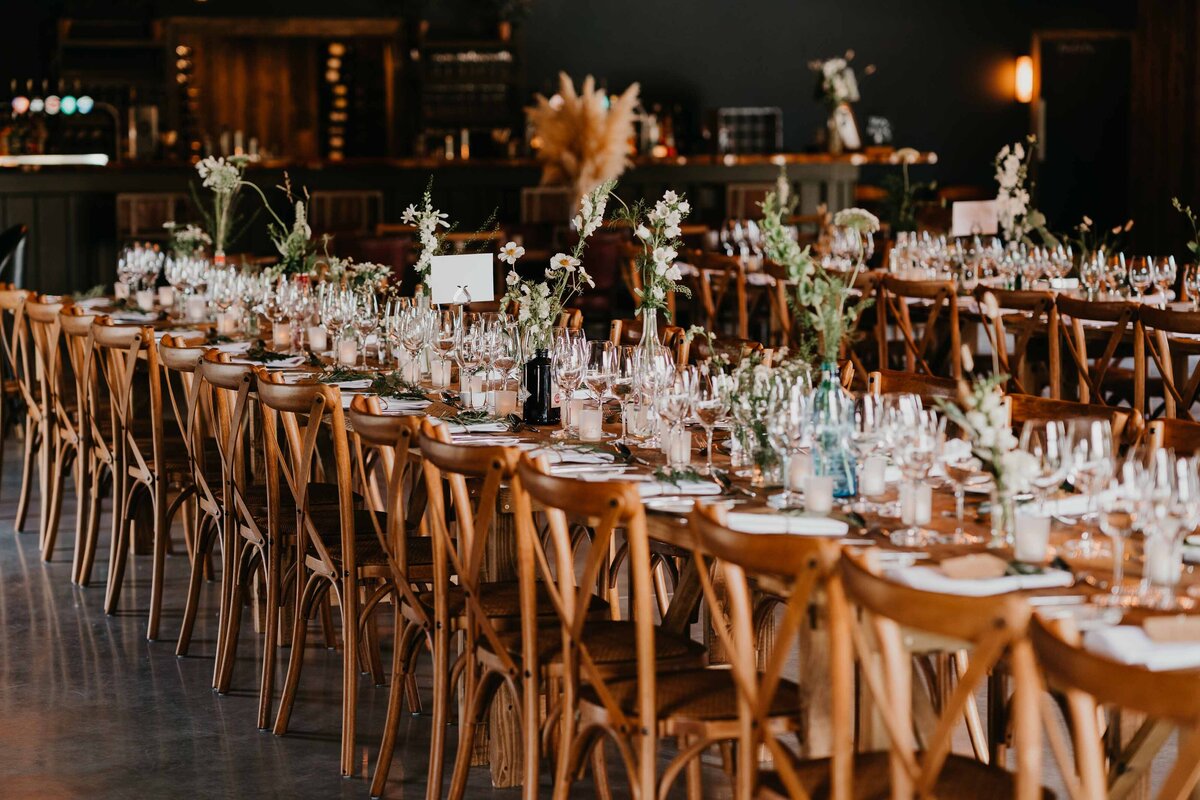 Long table details at Silchester Farm-1
