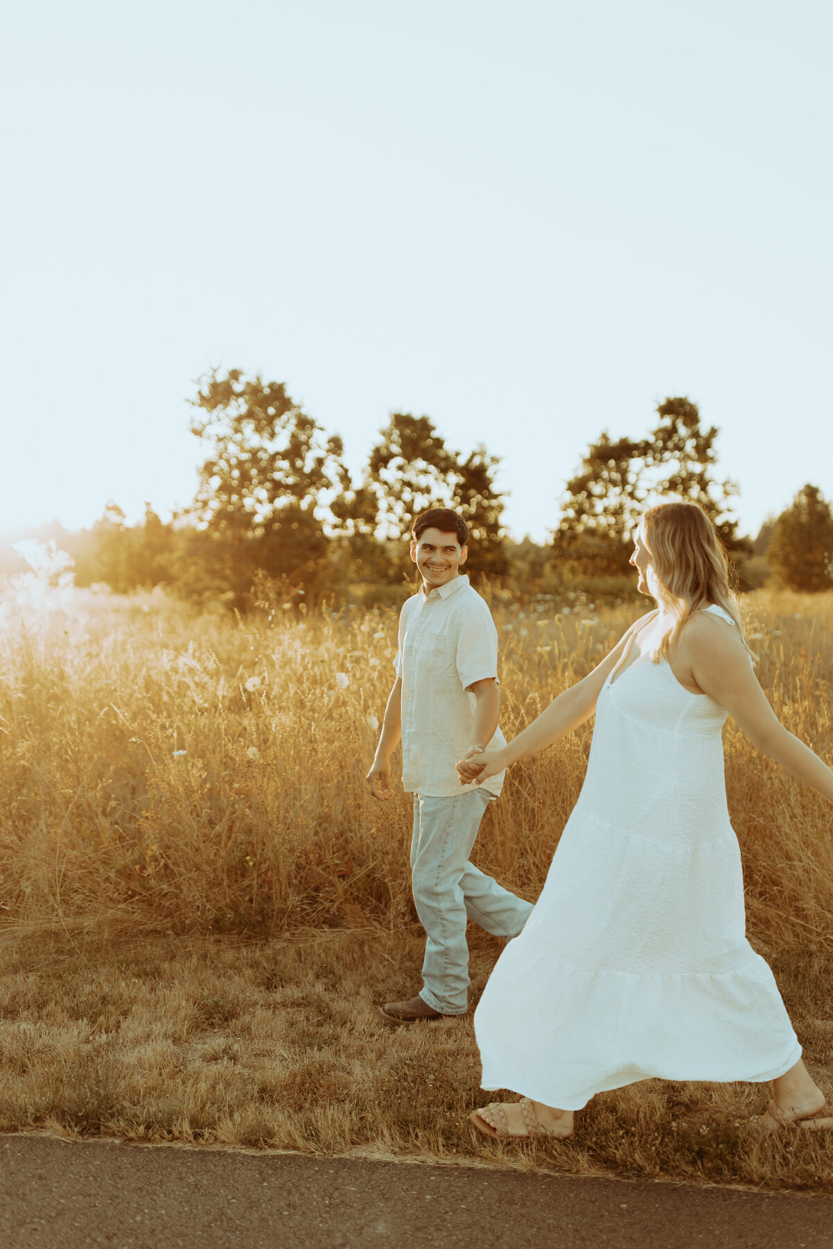 Sunset Engagement Wilsonville