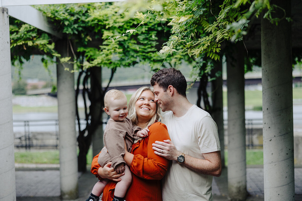 Baby First Year photo session in the Finger Lakes