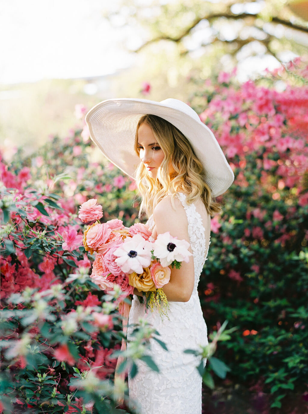 Azaleas Garden Wedding Editorial-18