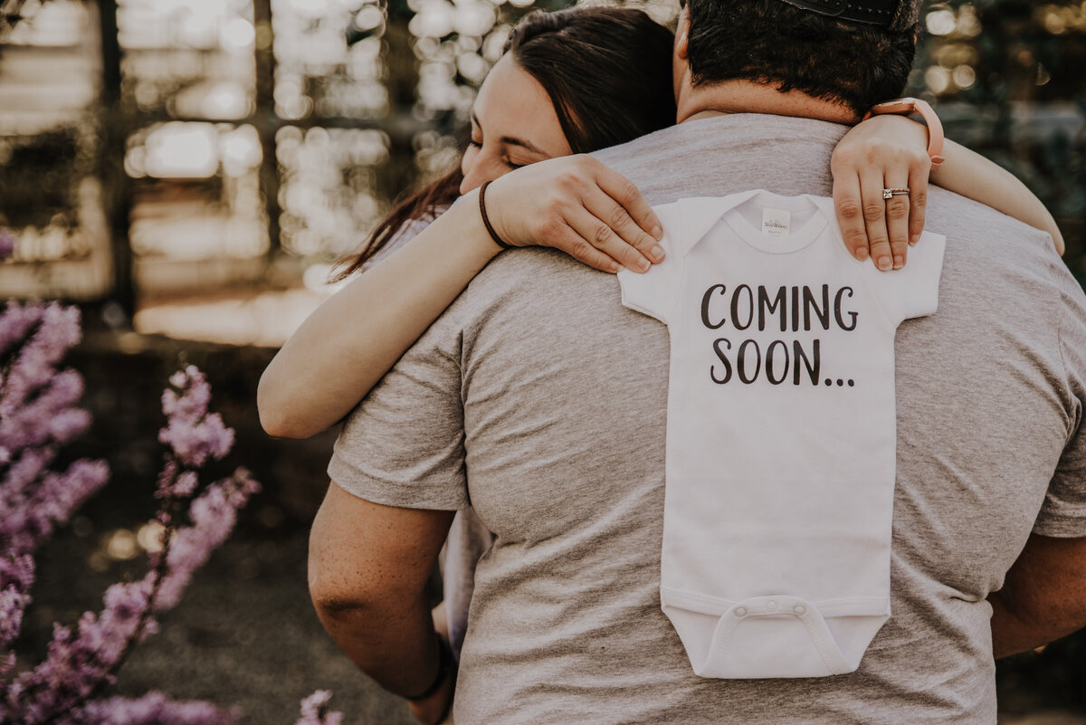 Baby Announcement Couple's Session