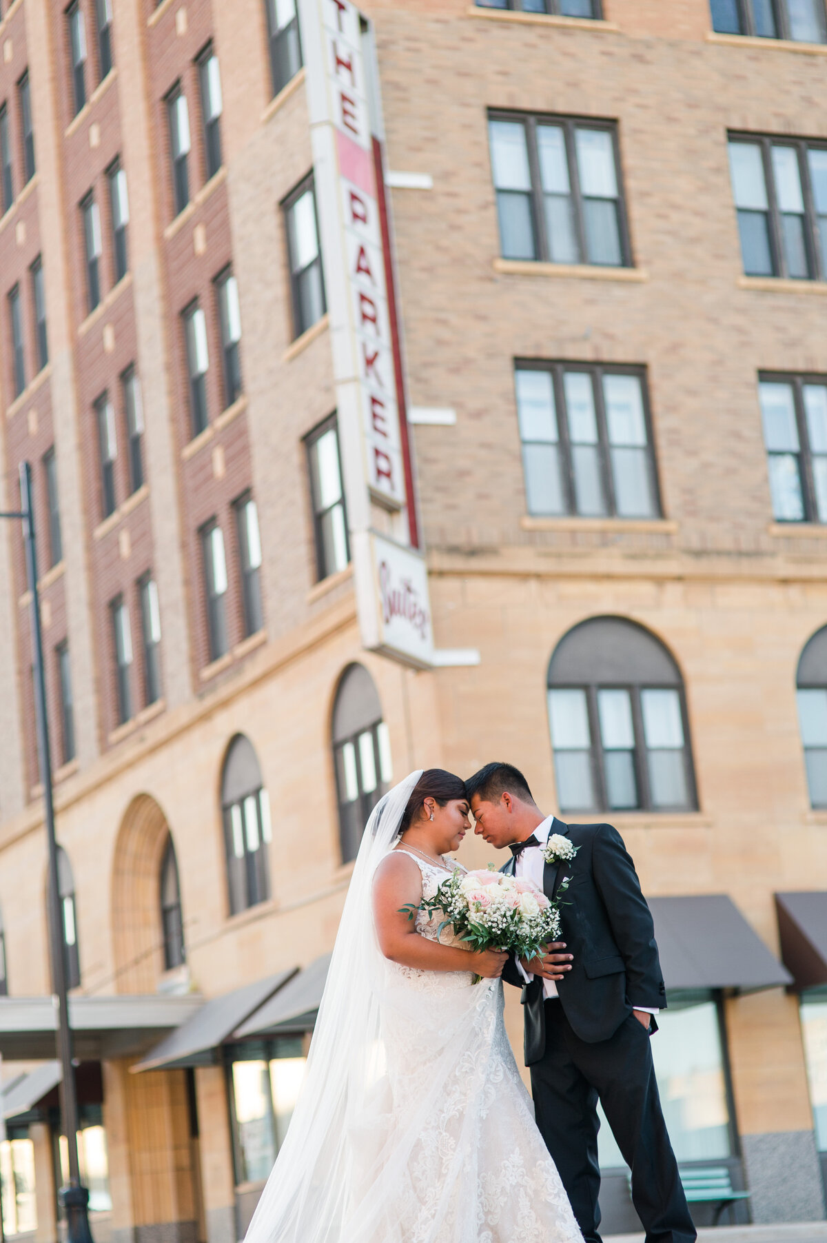 downtown bride and groom manhattan kansas wedding photographer-6