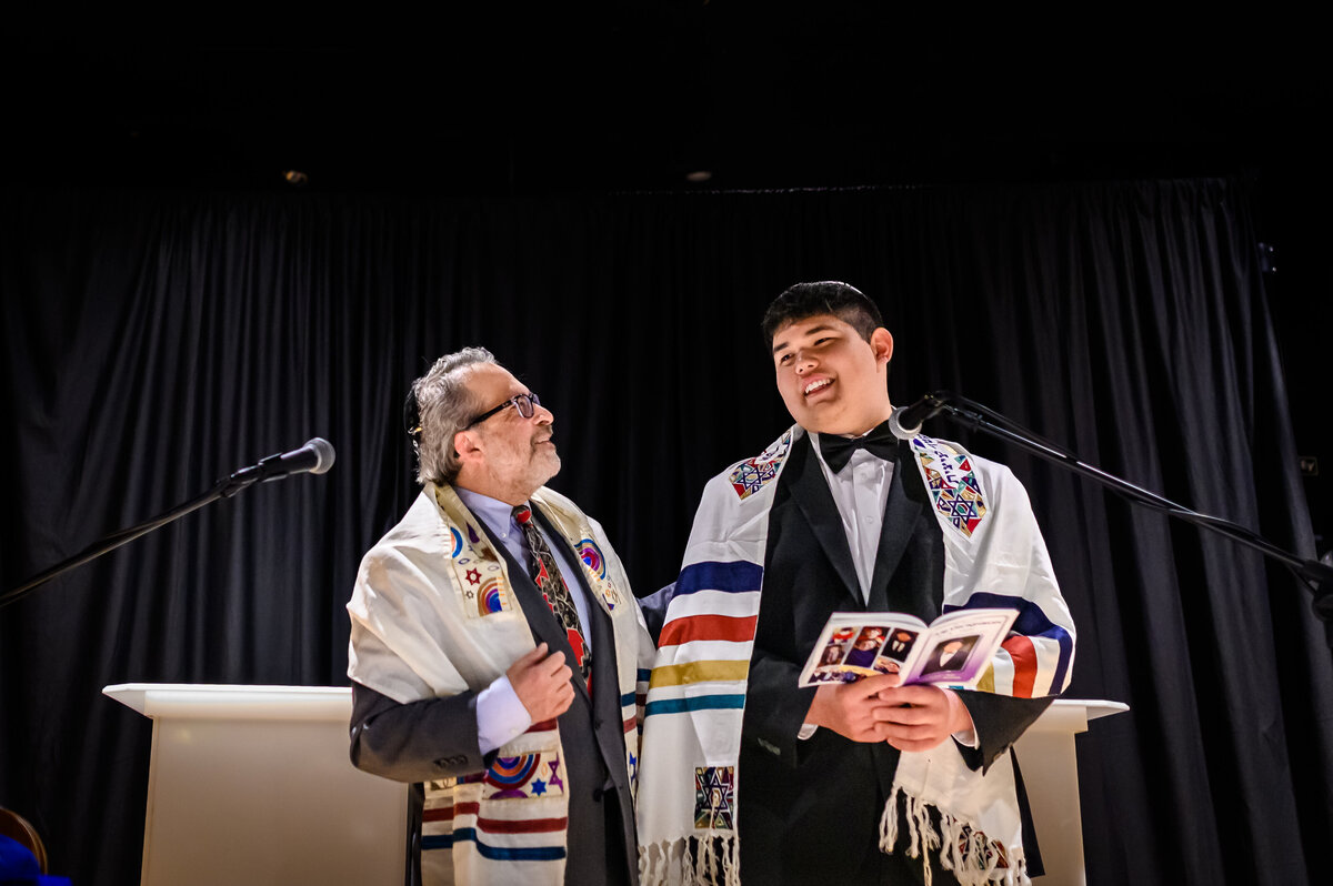 Ari's Bar Mitzvah at ELounge - Ceremony-23