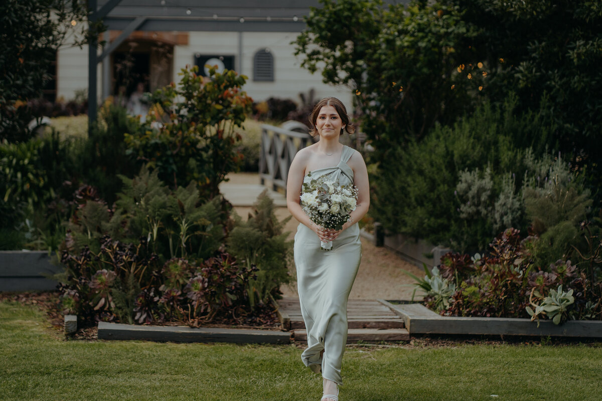 The bridal party by Balnarring Wedding photographer Jake Grinde