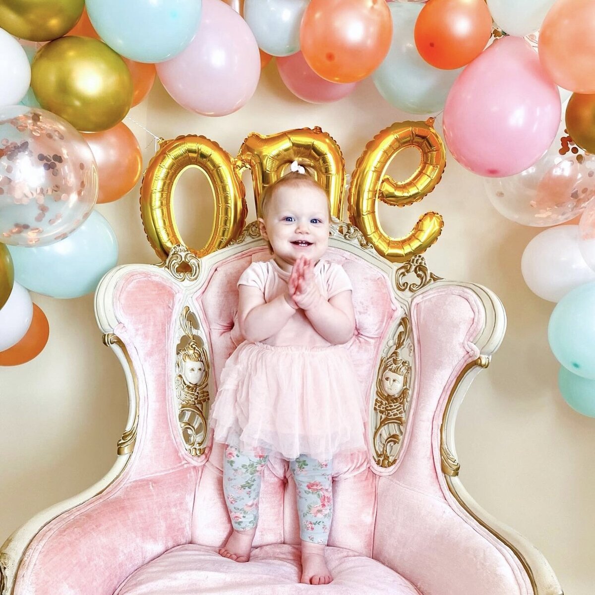 aubreys first one birthday instagram 2