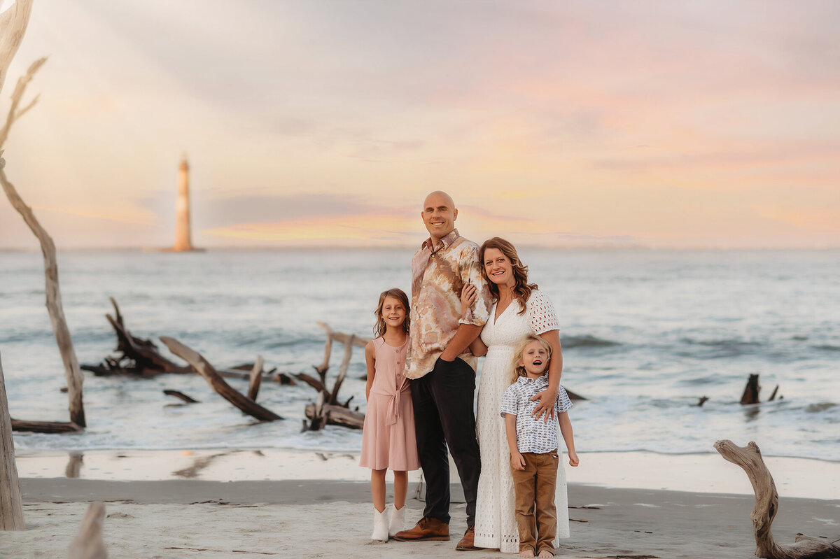 Family Photoshoot on Folly Beach.