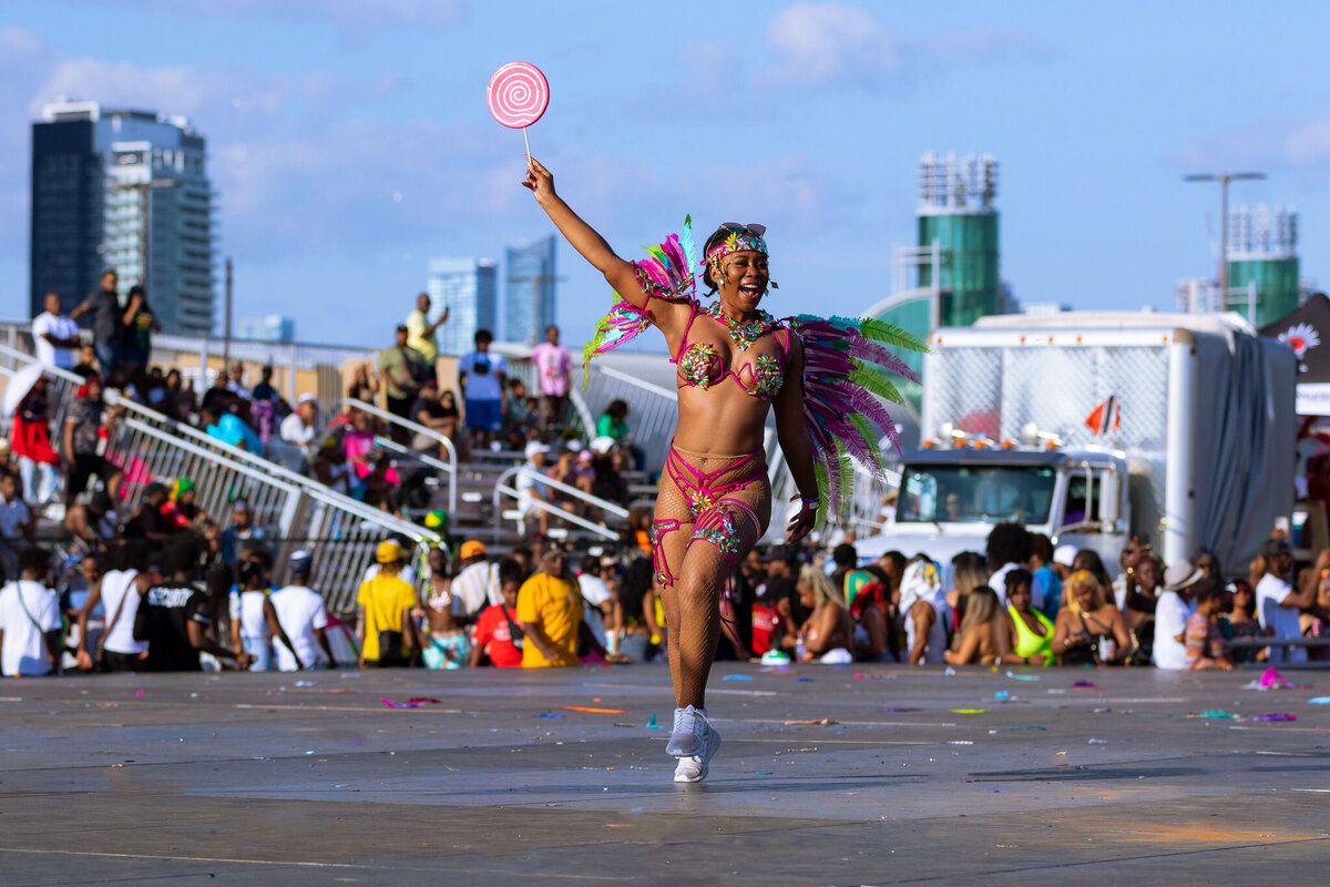 Photos of Masqueraders from Toronto Carnival 2023 - Sunlime Mas Band - Medium Band of The Year 2023-067