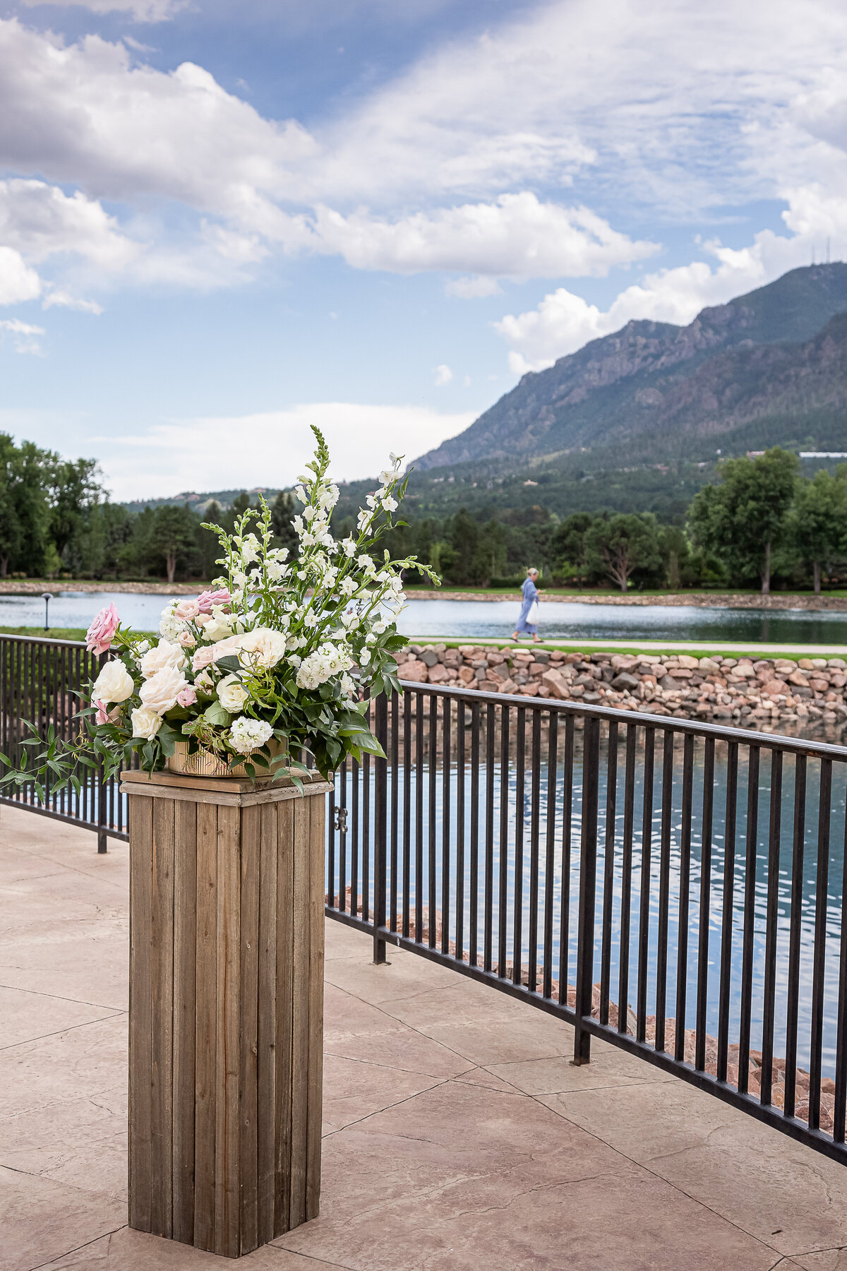 Lakeside Terrace View, Broadmoor Hotel, Colorado