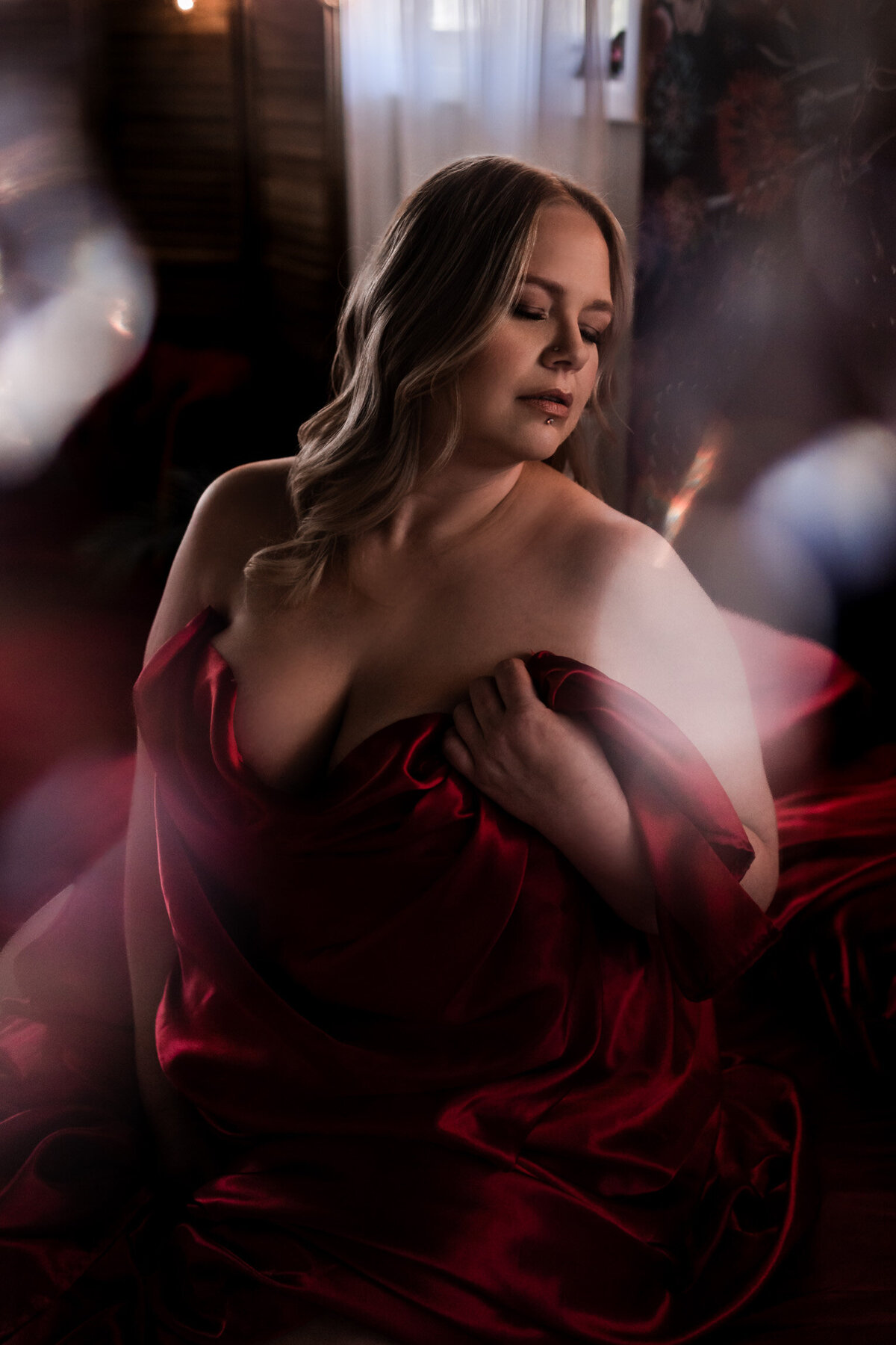 Bridal boudoir photography