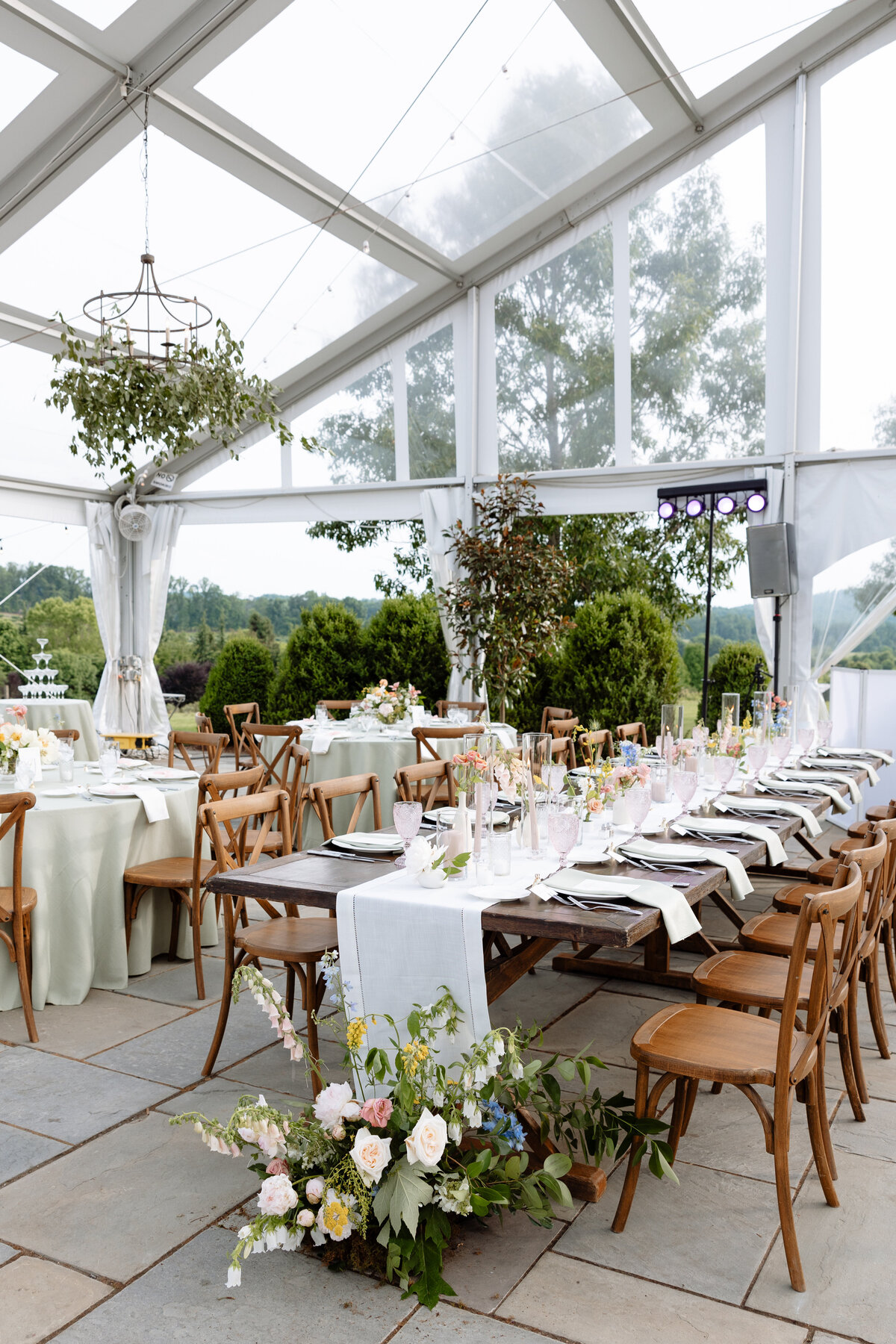 Clear Top tent wedding - Whtiney Rumpca Photography