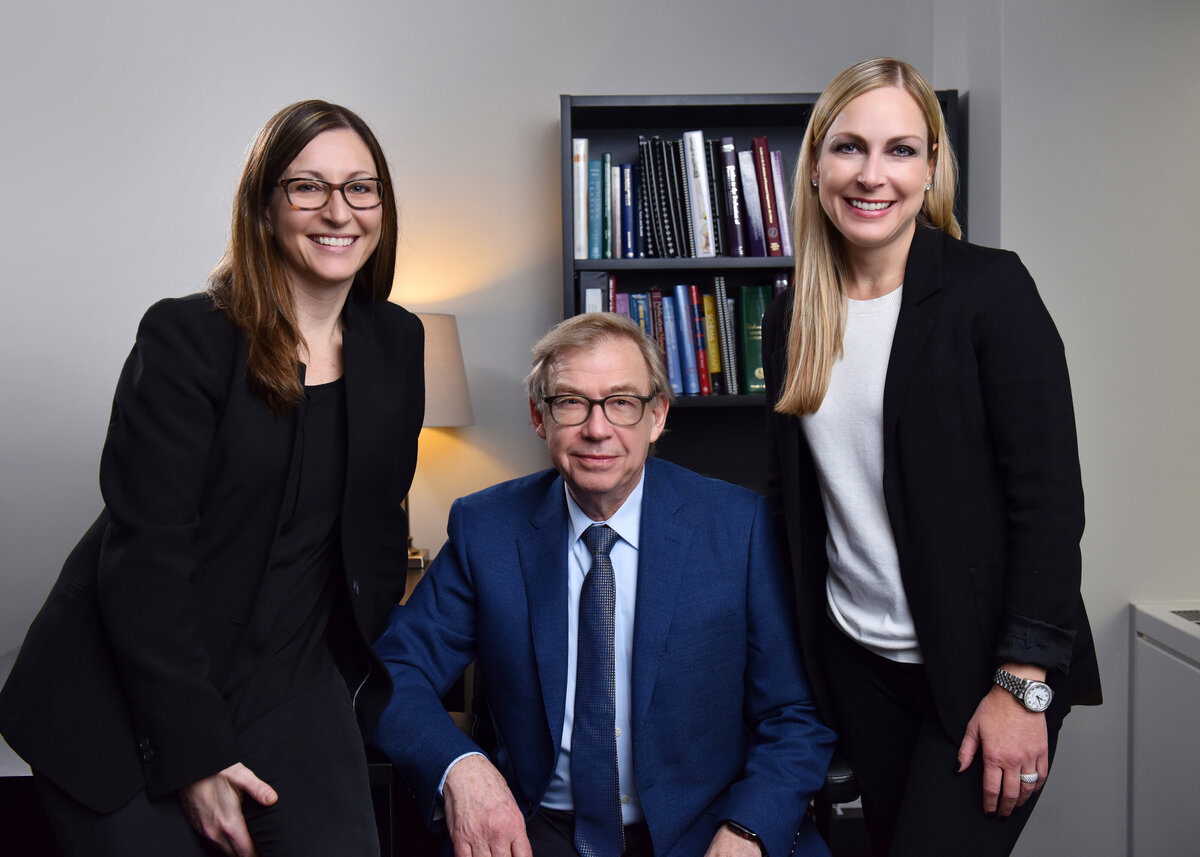 Medical office executive team photo