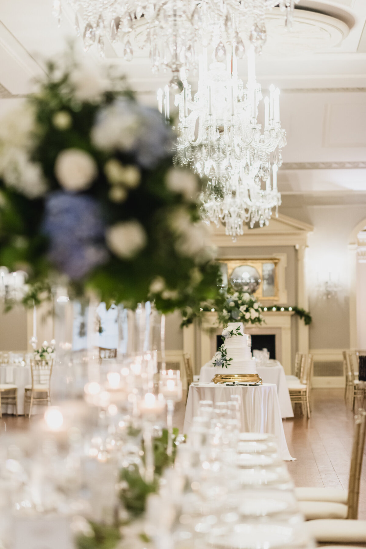 A TIMELESS ROMANTIC CLASSIC DUSTY BLUE BLACK TIE LOVETT HALL LUXURY WEDDING AT GREENFIELD VILLAGE IN DEARBORN MICHIGAN BY KARI DAWSON77