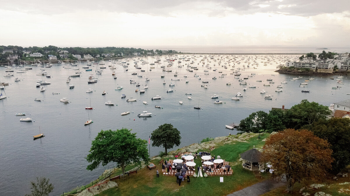 Kate_Murtaugh_Events_New_England_wedding_planner_outdoor_ceremony_drone_Marblehead_Harbor