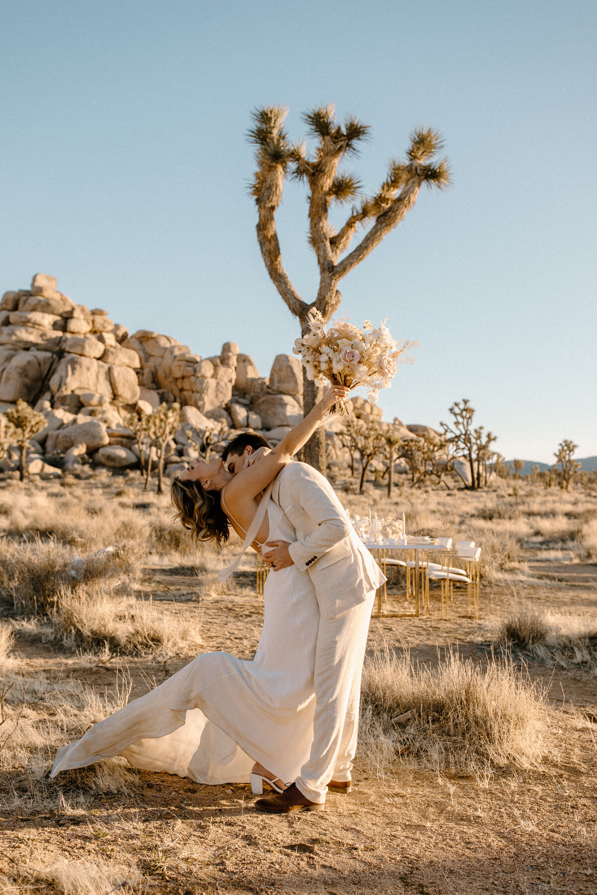 Styled Wild Joshua Tree Elopement-224