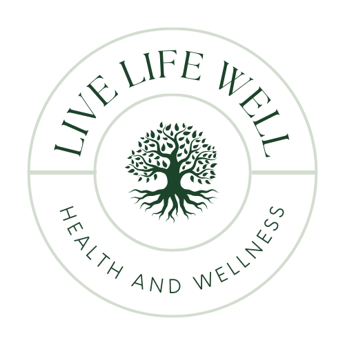 LIVE LIFE WELL Logo transparent
