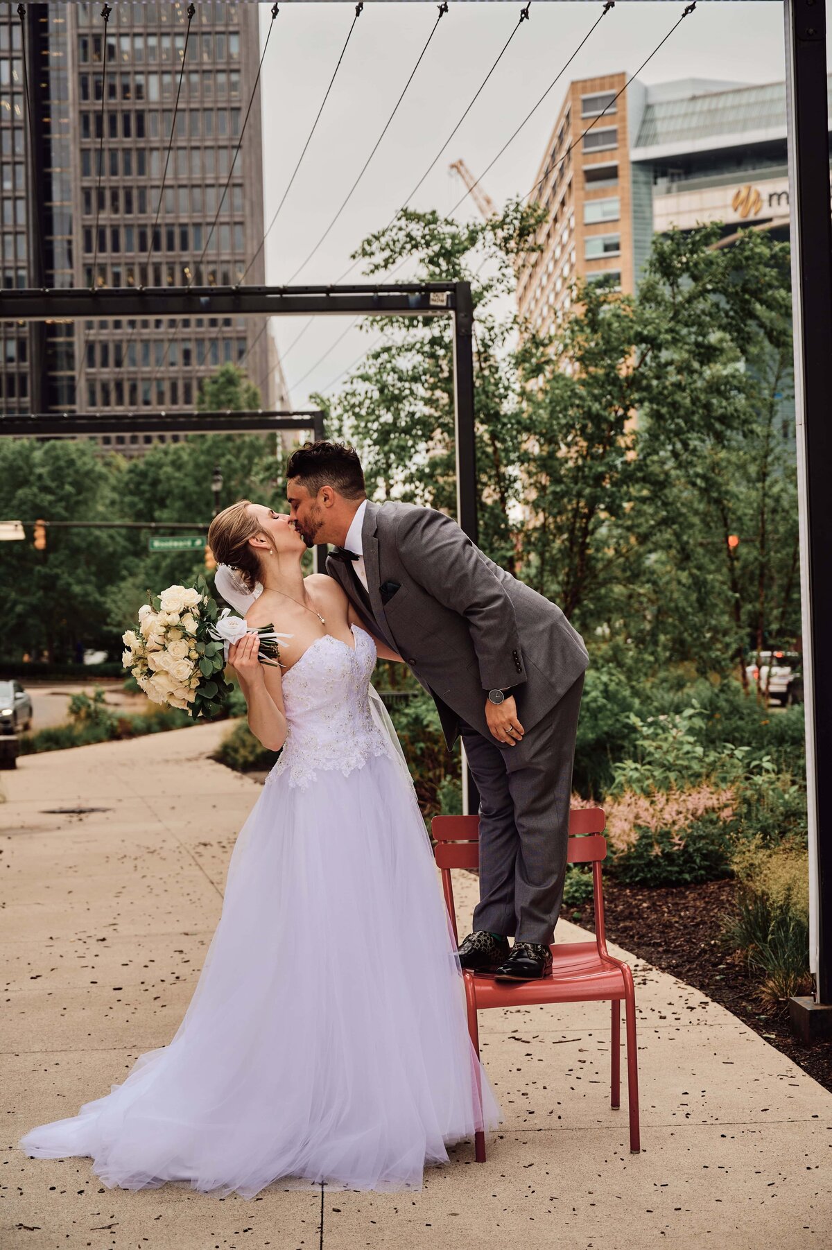Downtown Detroit, Michigan Wedding_48