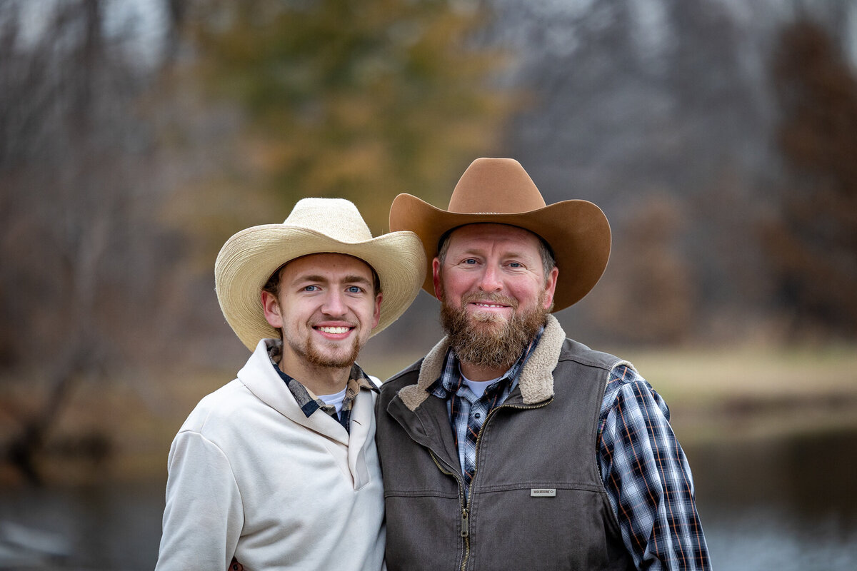 Father and Son Cowboys
