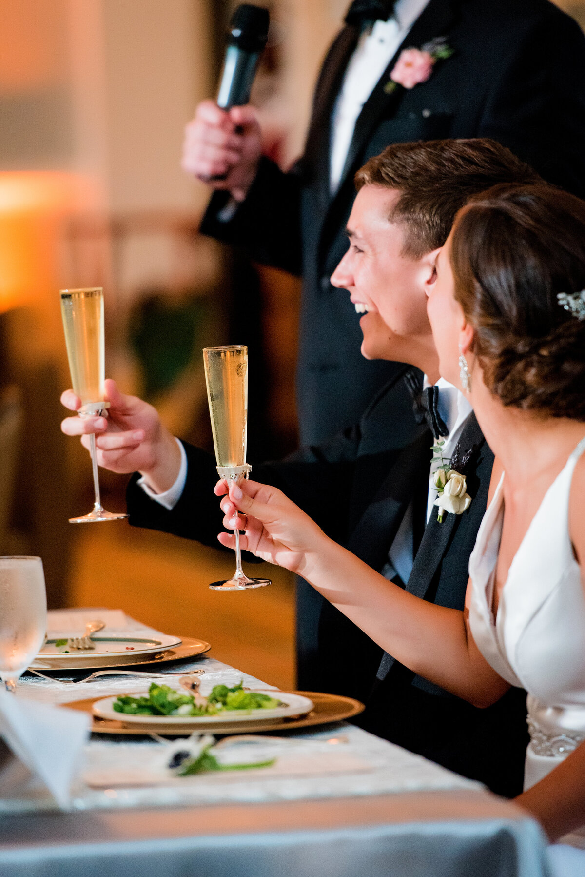 champagne flutes