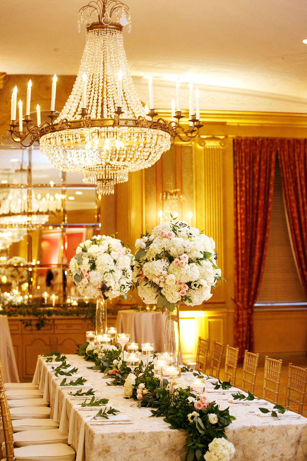 Fort Worth Club Wedding decor