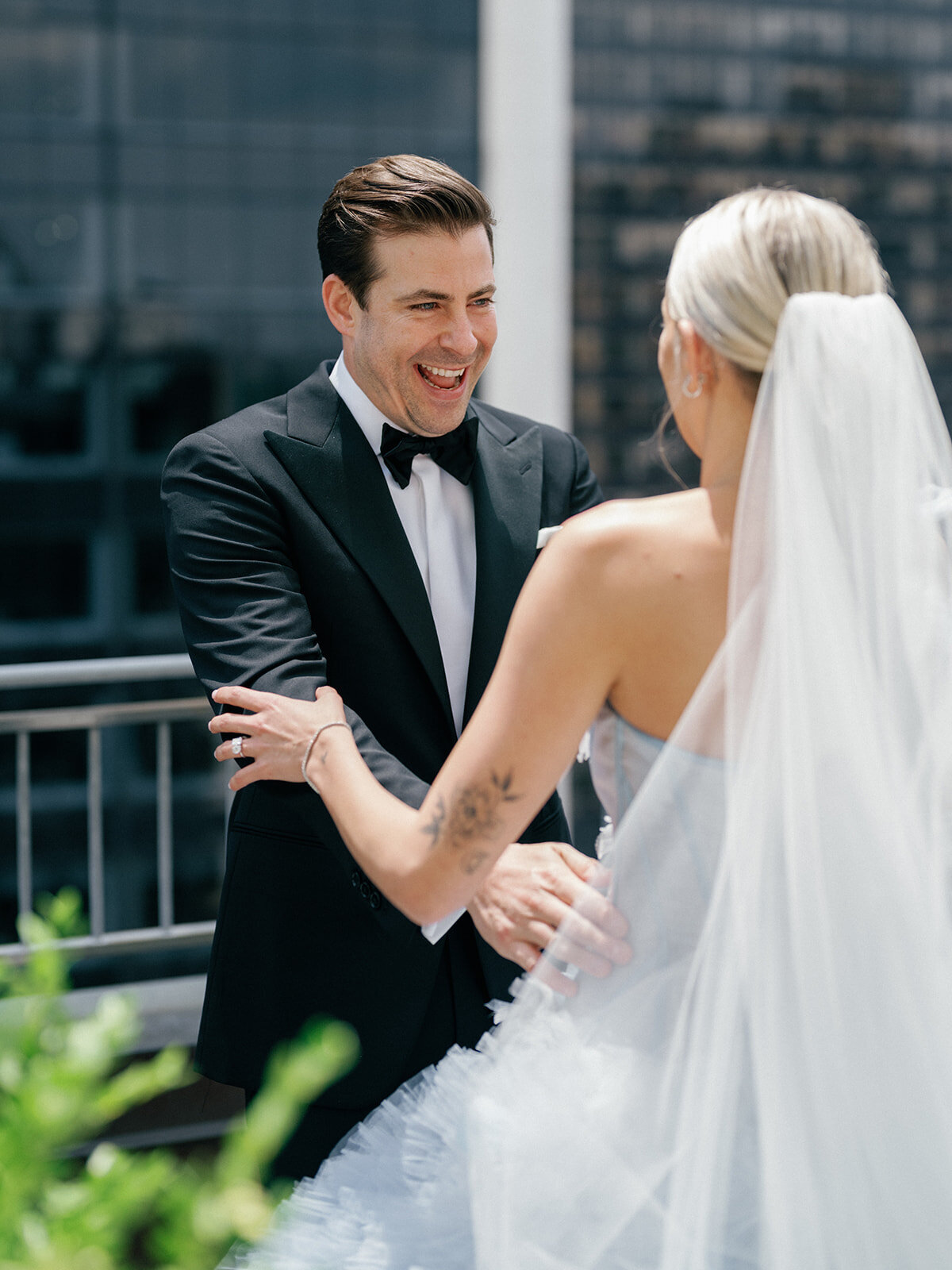 Brielle and Matt Wedding - First Look-9