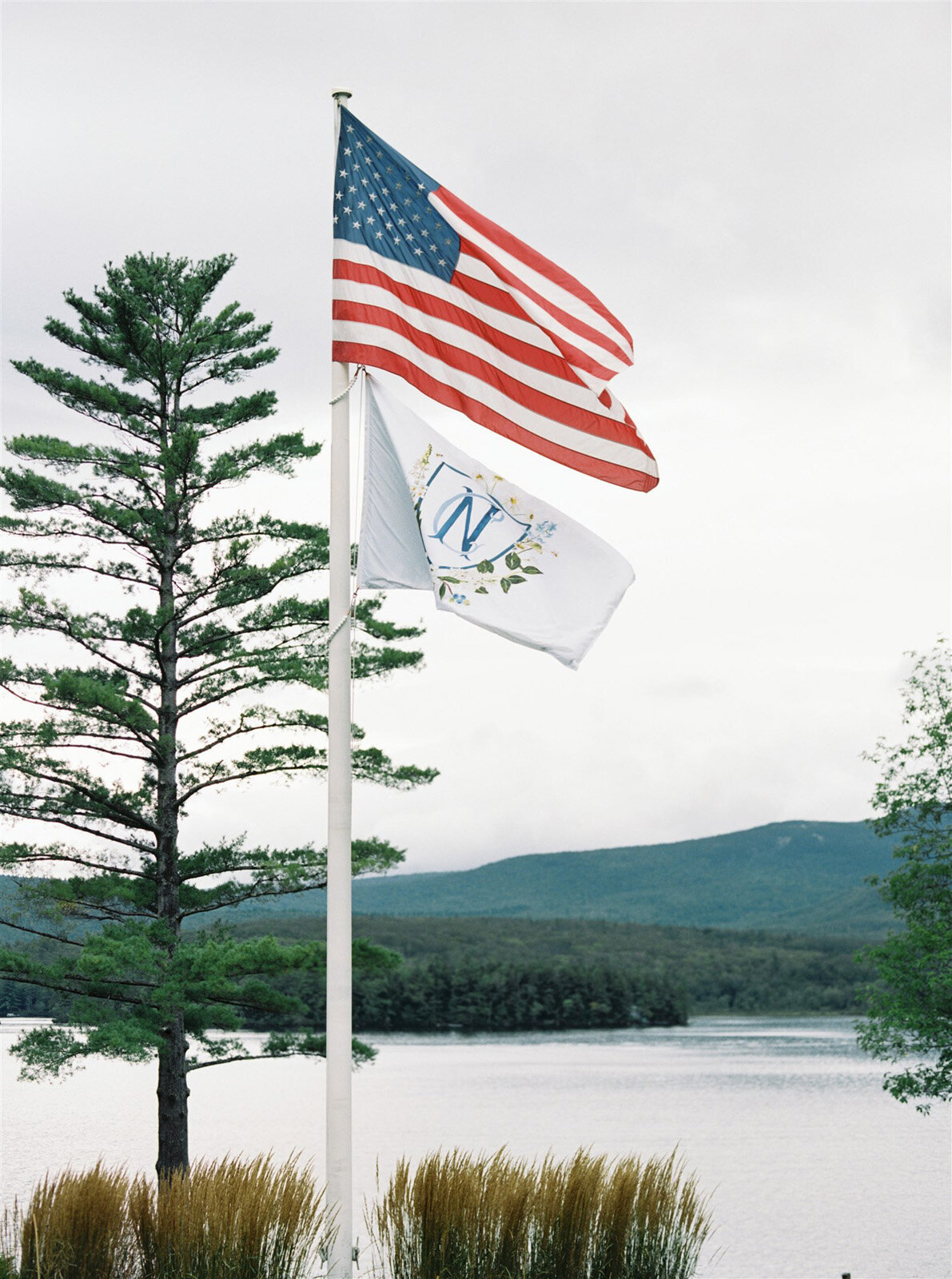 Private Estate and Tented Wedding on Kezar Lake in Maine-2