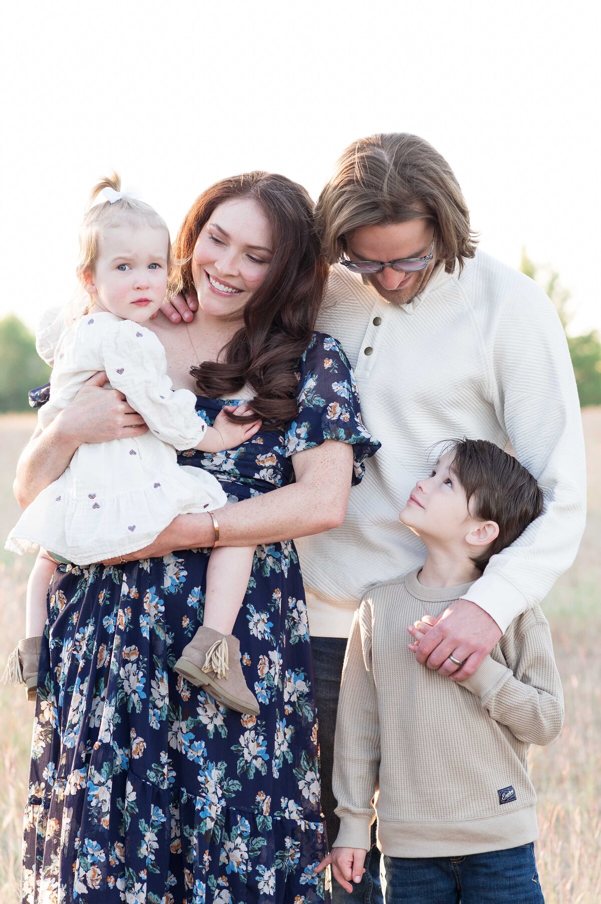 Outdoor family photos in McKinney, Tx 