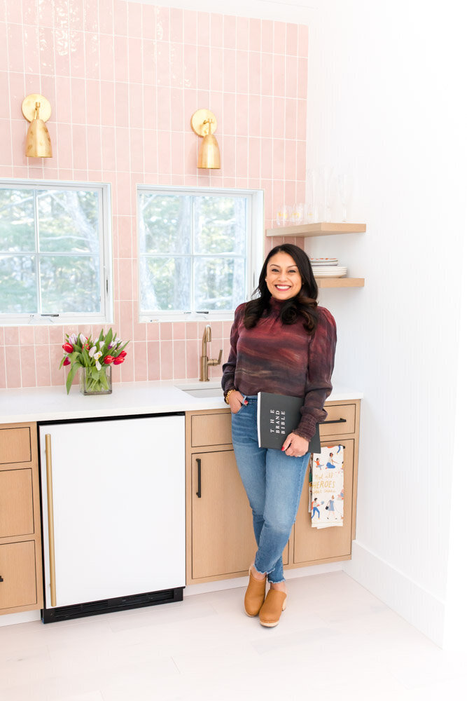 Female entrepreneur in kitchen